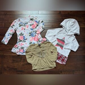 Toddler Girls Long Sleeves Shirts 2T